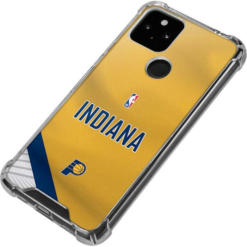 NBA Indiana Pacers Jersey Google Pixel 4a 5G Clear Case