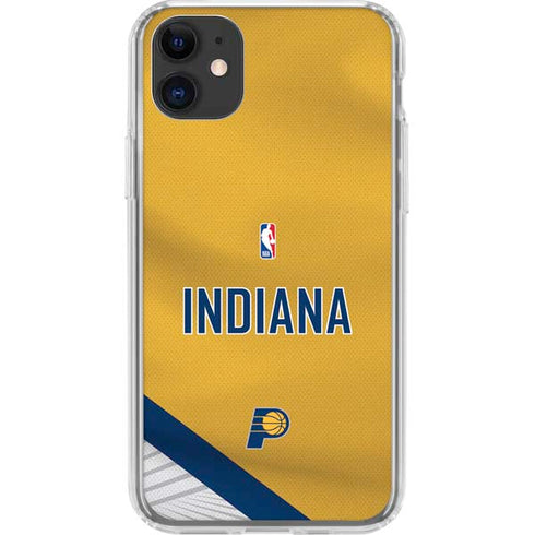 NBA Indiana Pacers Jersey iPhone 11 Clear Case