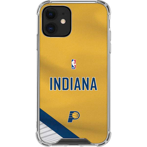 NBA Indiana Pacers Jersey iPhone 12 Mini Clear Case