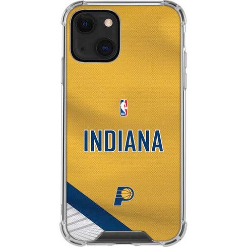 NBA Indiana Pacers Jersey iPhone 13 Mini Clear Case