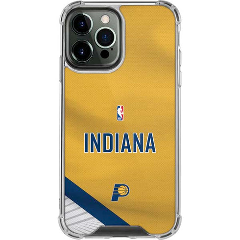 NBA Indiana Pacers Jersey iPhone 13 Pro Max Clear Case