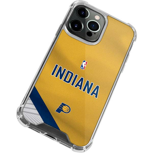 NBA Indiana Pacers Jersey iPhone 13 Pro Max Clear Case