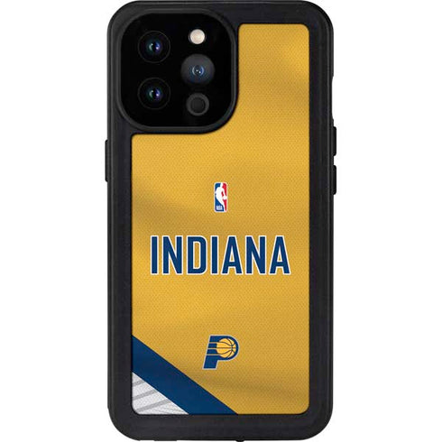 NBA Indiana Pacers Jersey iPhone 14 Pro Max Waterproof Case
