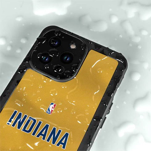 NBA Indiana Pacers Jersey iPhone 14 Pro Max Waterproof Case