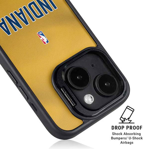 NBA Indiana Pacers Jersey iPhone 15 Kickstand Case