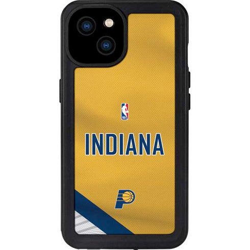 NBA Indiana Pacers Jersey iPhone 15 Plus Waterproof Case