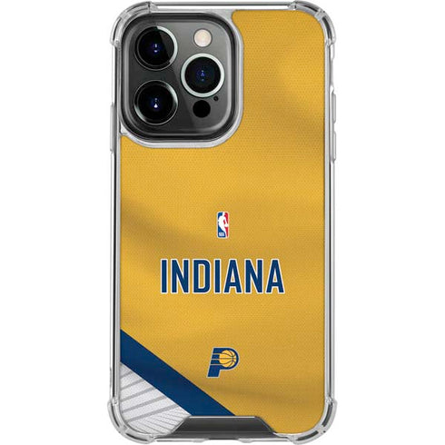 NBA Indiana Pacers Jersey iPhone 15 Pro Clear Case