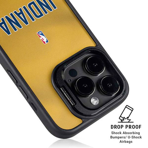 NBA Indiana Pacers Jersey iPhone 15 Pro Kickstand Case