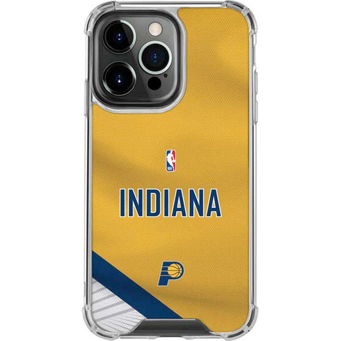 NBA Indiana Pacers Jersey iPhone 15 Pro Max Clear Case