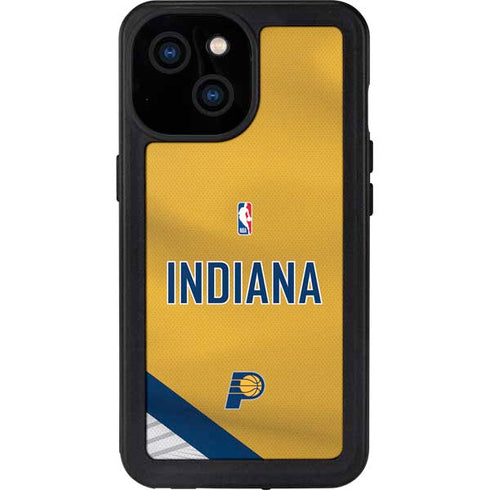 NBA Indiana Pacers Jersey iPhone 15 Waterproof Case