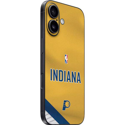 NBA Indiana Pacers Jersey iPhone 16 Plus Skin