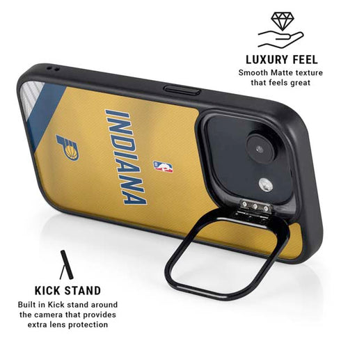 NBA Indiana Pacers Jersey iPhone 16e Kickstand Case
