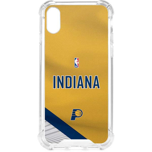 NBA Indiana Pacers Jersey iPhone XS Clear Case