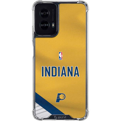 NBA Indiana Pacers Jersey Moto G Power 5G (2024) Clear Case