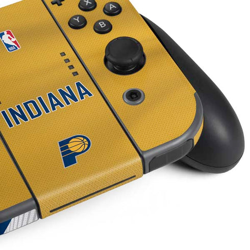 NBA Indiana Pacers Jersey Nintendo Switch (2017-2021) Joy-Con Controller Skin