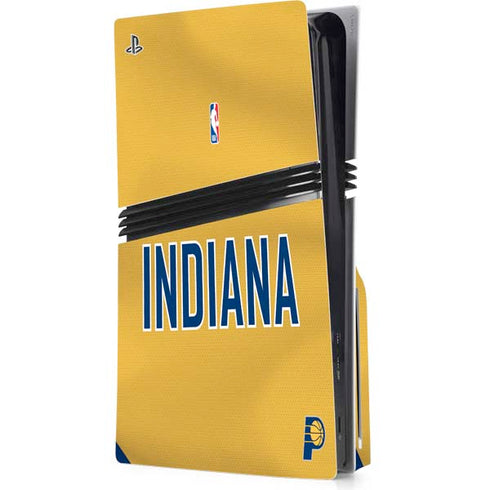 NBA Indiana Pacers Jersey PS5 Pro Disk Console Skin