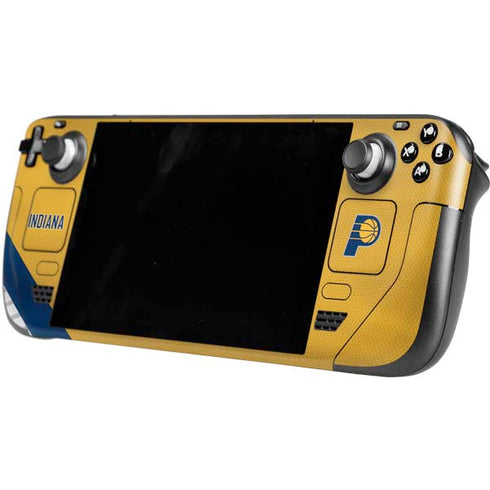NBA Indiana Pacers Jersey Steam Deck Handheld Gaming Computer OLED Skin