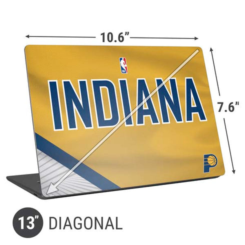 NBA Indiana Pacers Jersey Universal Laptop 13in (10.6 x 7.6in) Skin