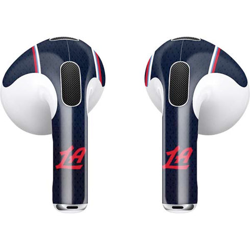 NBA LA Clippers Jersey Apple AirPods (3rd Gen 2021) Skin