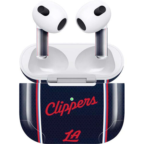 NBA LA Clippers Jersey Apple AirPods (3rd Gen 2021) Skin