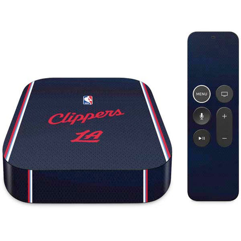 NBA LA Clippers Jersey Apple TV Skin