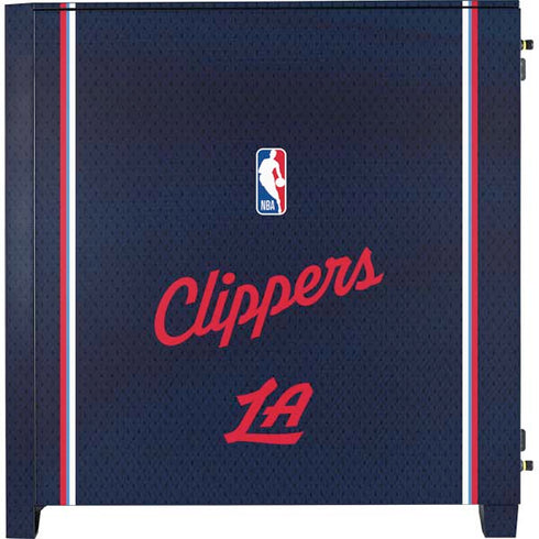 NBA LA Clippers Jersey Corsair 4000D Tempered Glass Mid-Tower ATX Case Skin