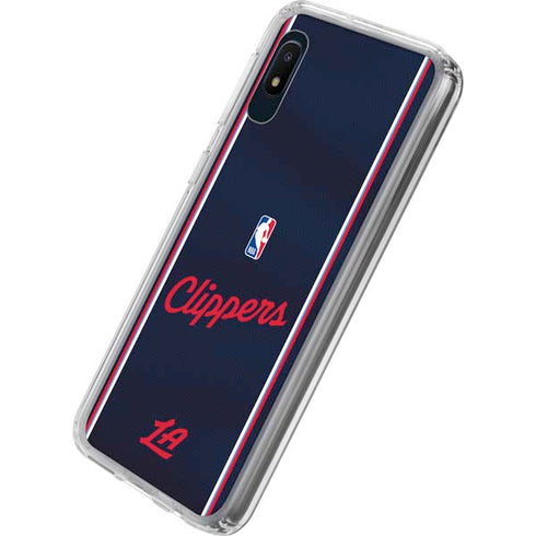 NBA LA Clippers Jersey Galaxy A10e Clear Case