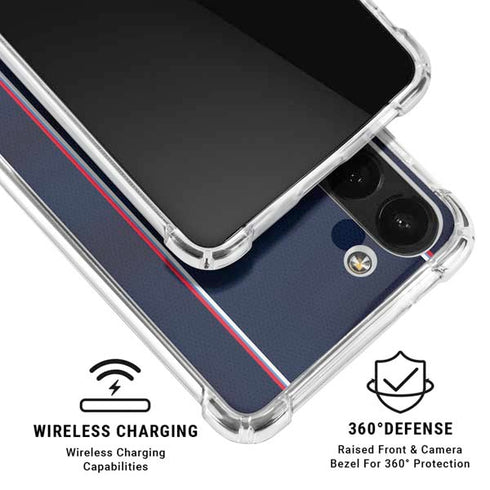 NBA LA Clippers Jersey Galaxy A13 5G Clear Case