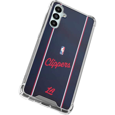 NBA LA Clippers Jersey Galaxy A14 5G Clear Case