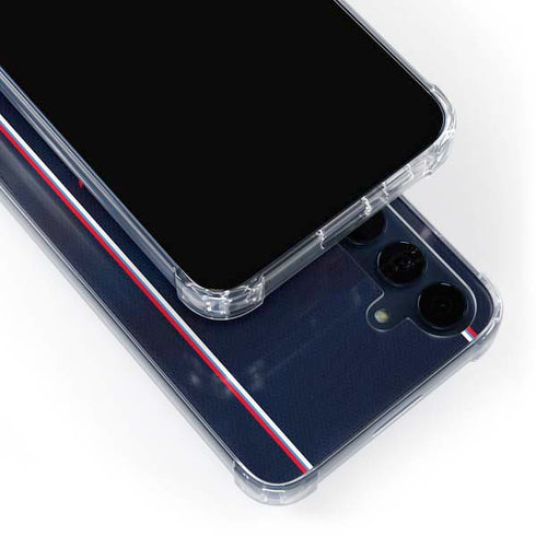 NBA LA Clippers Jersey Galaxy A35 5G Clear Case