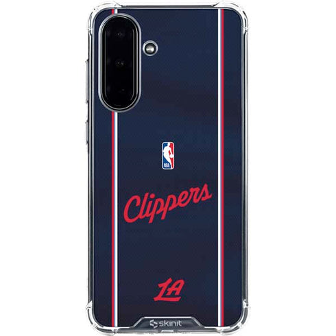 NBA LA Clippers Jersey Galaxy A36 5G Clear Case