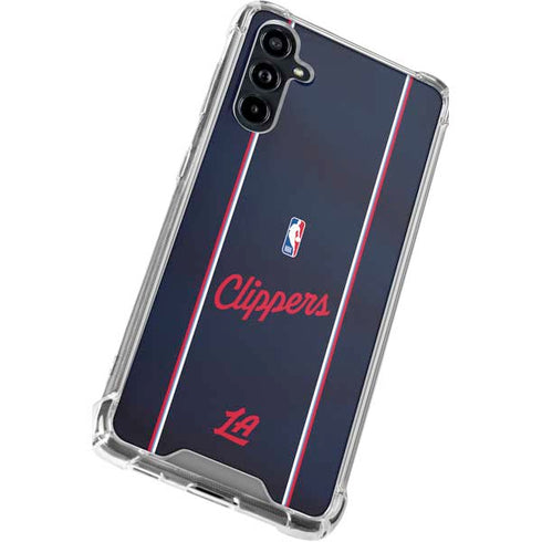 NBA LA Clippers Jersey Galaxy A54 5G Clear Case