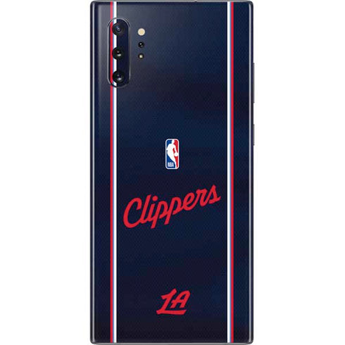NBA LA Clippers Jersey Galaxy Note 10 Plus Skin