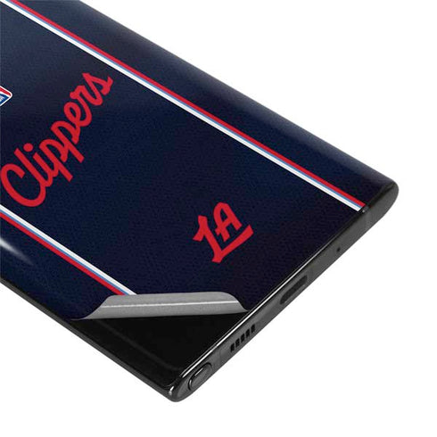 NBA LA Clippers Jersey Galaxy Note 10 Plus Skin