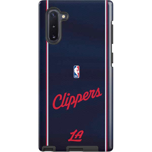 NBA LA Clippers Jersey Galaxy Note 10 Pro Case