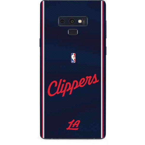 NBA LA Clippers Jersey Galaxy Note 9 Skin