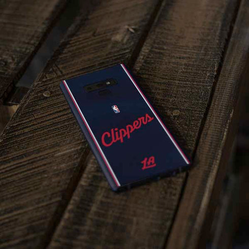 NBA LA Clippers Jersey Galaxy Note 9 Skin