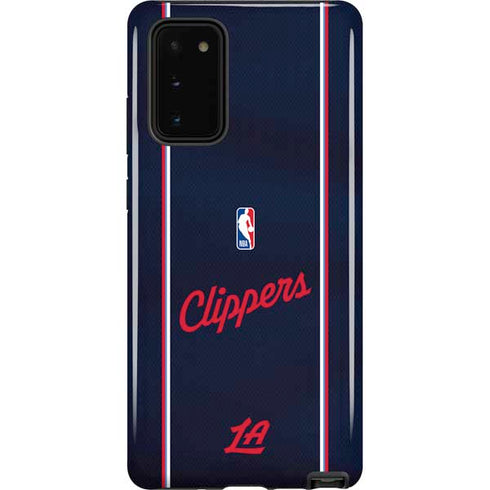 NBA LA Clippers Jersey Galaxy Note20 5G Pro Case