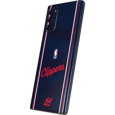 NBA LA Clippers Jersey Galaxy Note20 5G Skin