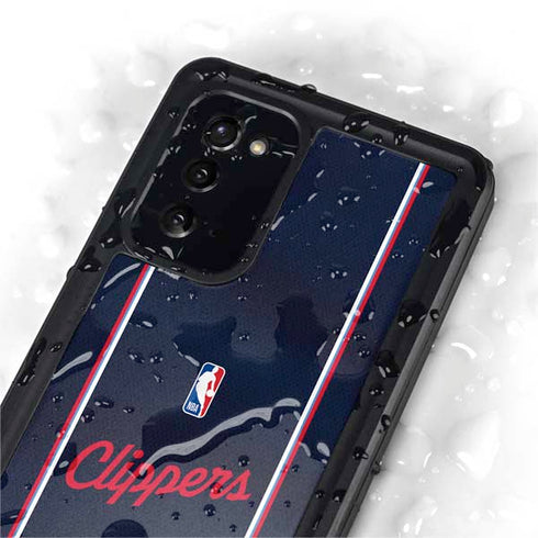 NBA LA Clippers Jersey Galaxy Note20 5G Waterproof Case