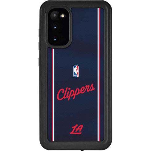 NBA LA Clippers Jersey Galaxy S20 Waterproof Case