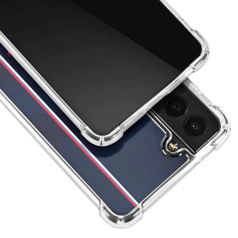 NBA LA Clippers Jersey Galaxy S21 FE Clear Case