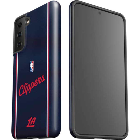 NBA LA Clippers Jersey Galaxy S21 FE Pro Case