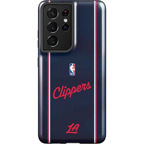 NBA LA Clippers Jersey Galaxy S21 Ultra 5G Pro Case