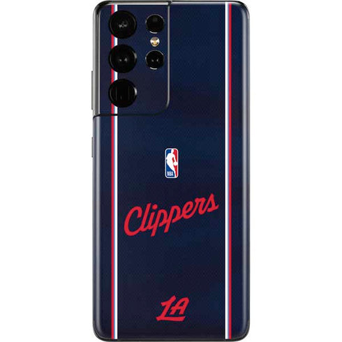 NBA LA Clippers Jersey Galaxy S21 Ultra 5G Skin