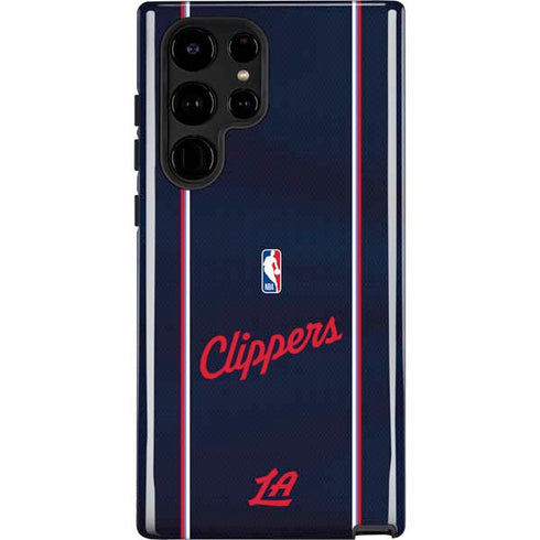 NBA LA Clippers Jersey Galaxy S22 Ultra Pro Case