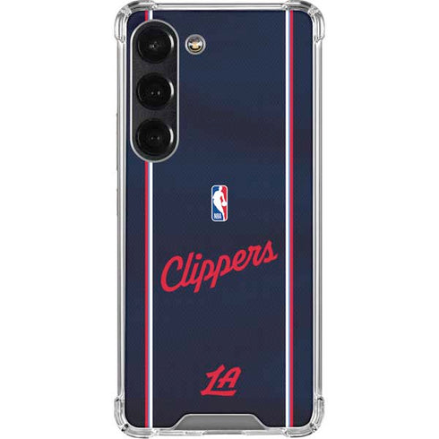 NBA LA Clippers Jersey Galaxy S23 Clear Case