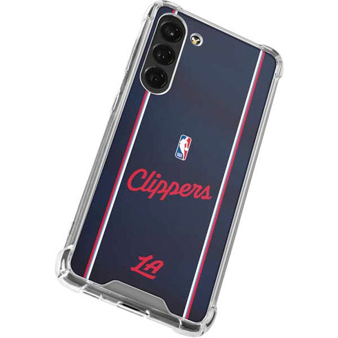 NBA LA Clippers Jersey Galaxy S23 FE Clear Case
