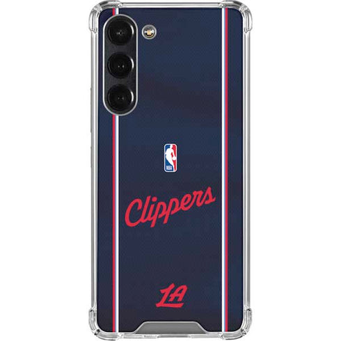 NBA LA Clippers Jersey Galaxy S23 Plus Clear Case