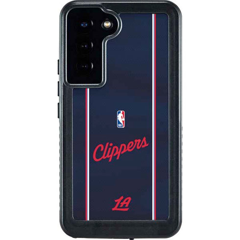 NBA LA Clippers Jersey Galaxy S24 Plus Waterproof Case